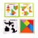 Puzzle "Tangram" transport