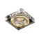 Built -in lamp Novotech, 50 W, Gx5.3, 12 V, 60x60 mm, d = 60 mm, color gold