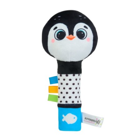 Toy - Penguin squeak with a rattle-1
