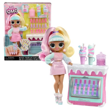 Doll "Candilish", OMG Sweet Nails, with accessories