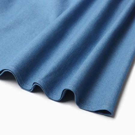 Women's dress with a collar Mist, p.48, blue-8