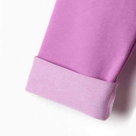 Kidsa (sweatshirt, trousers) minku lavender color, height 152 cm-7