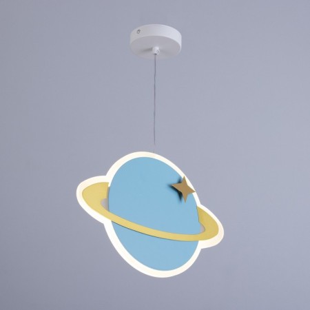Suspended lamp "Planet" LED 24W Blue 30x5x60cm-1
