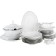 Dining Service 6/25 BERNADOTTE, Decor "Decol, Platinum layering", 25 items