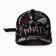 Men's cap minaku "What" Black color, rr 58