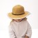 Hat for the girl Minaku "Puppet", size 50, beige color