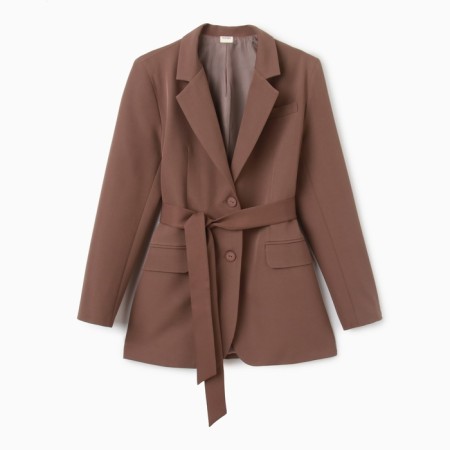 Women's jacket Minaku: classic brown color, rr 46-48-5