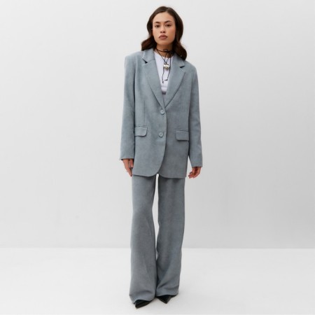 Women's pants Mist Velvet, p. M gray-1