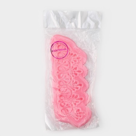 Mold Dolyana "braid", silicone, 17 × 6.5 cm, color mix-4
