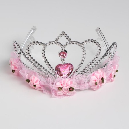 Crown "Heart", pink color-2