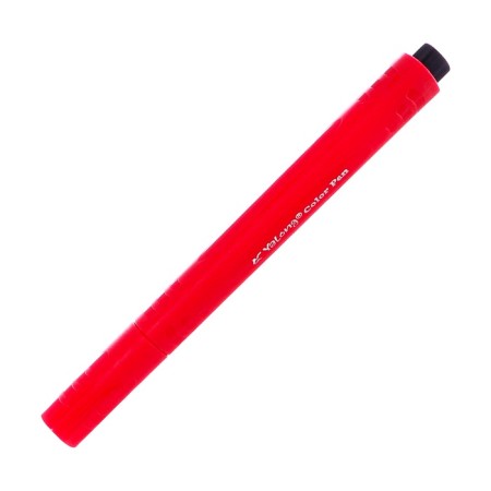 Flomasters 24 colors with a bullet -shaped tip, in a plastic penal penet of dino mix-3