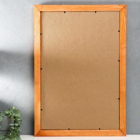 Photo frame 40x60 cm walnut Ave. No. 3 (plastic screen)-10