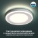 Luminer built -in LED NovOCH. Span, 18W, LED, 30x225x225 mm, white color