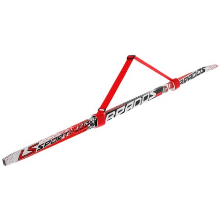 Bigs for skis with belt, red color