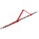 Bigs for skis with belt, red color