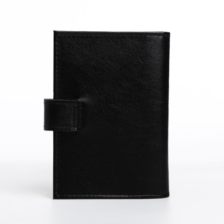 Cover for auto documents and passports, black color-1