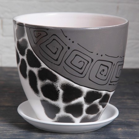Flower pot with stands Leopard 5l-5