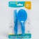 Hair care set, comb+brush, blue color