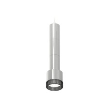 Suspended lamp with composite crystal Ambrella Light, XP8120005, GX53 LED 12 W, silver color, tinted