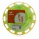 Game complex for cats "Piggon" with compartments for goodies/cat mint and ball, green