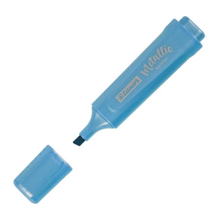 Luxor Textliter Metallic textbook Blue, 1-5mm.