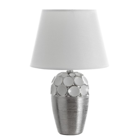 E14 40W Belo-chromovye table lamp "Assami" 22.5x22.5x35 cm Risalux-6