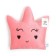 Ethel "Crown" pink 48x38cm, velor, 100% p/e