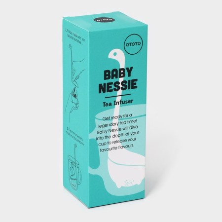 Seitchechko for brewing tea "dinosaur", 14.5 cm, turquoise color-5