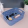 Organizer for storage "Wave", with handles, 1 section, 27 × 20 × 10 cm, color mix