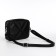 Women's bag over the shoulder Textura, small size, black color