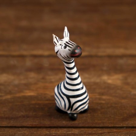 Souvenir tree "Zebra Tasia" 6x2.5x2 cm-2