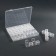 Organizer for decor, 14 blocks, 4 cells, 21 × 17.5 × 2.7 cm, the color is transparent