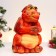 Pigger "Dragon Giant" 33x30cm, red with gold