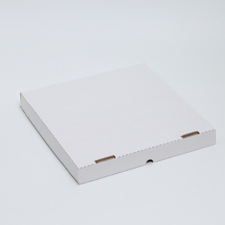 Pizza box, white, 36 x 36 x 4 cm-1