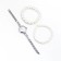 Women's gift set Disu 2 in 1: wrist quartz clock and bracelet, D-1.8 cm