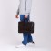 Male bag, igermann, brown color