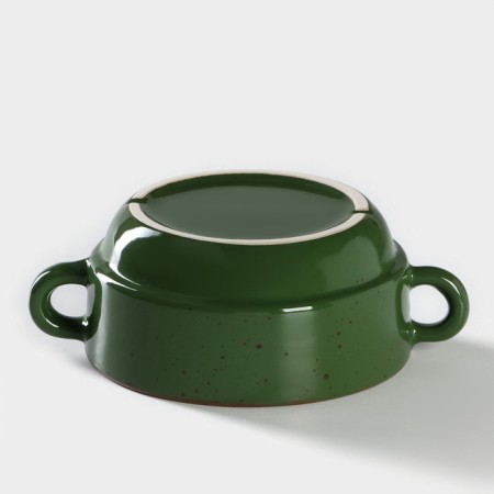 Punto Verde broth, 300 ml, d = 11.5 cm, green color-3