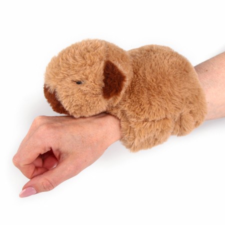 Soft toy-bracelet "Capybara", 20 cm-3