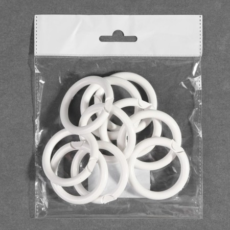 Ring for the cornice, d = 38/52 mm, white color-2