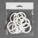 Ring for the cornice, d = 38/52 mm, white color