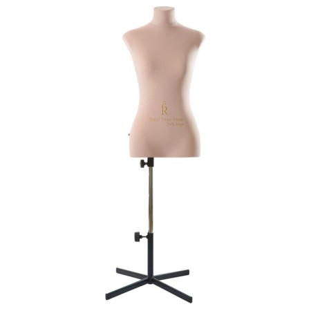 Portnovsky Kristina mannequin, premium set, size 40, beige color, star stand and magnet-traffic-3