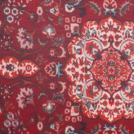 Pillow - anti -stress "carpet", burgundy-3