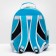 The backpack for carrying animals is transparent, 31 x 28 x 42 cm, blue
