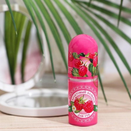 Fruit lip balm, raspberries, 3.8 g