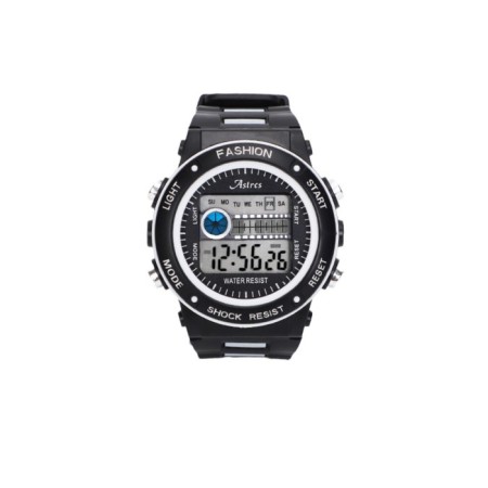 Men's male male waters Astres Fashion, silicone strap, waterproof