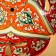 Rishtan ceramics "Flowers", 26 cm, red
