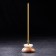 Climb "Church No. 1", round with a cup, 4x5.5 cm, selenite, mix