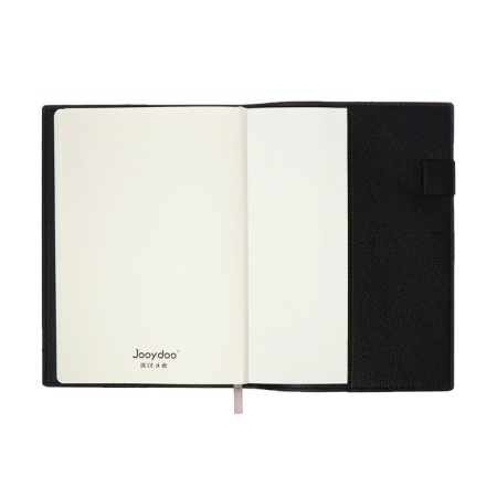 Organizer, A5, 128 sheets, a cage, a cover of leatherette, with a side bookmark, "Business", Black-6