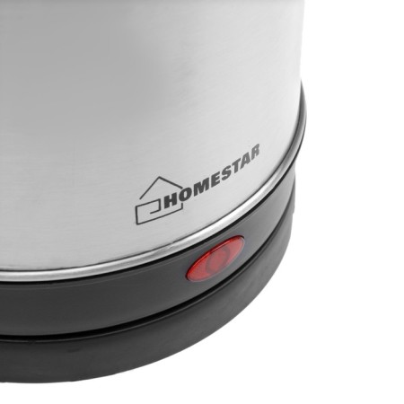 Electric kettle Homestar HS-1009, metal, 1.8 l, 1500 watts, silver-black-7