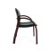 Office Chair Chairman 659 Terra Black Matte/Dark Walnut